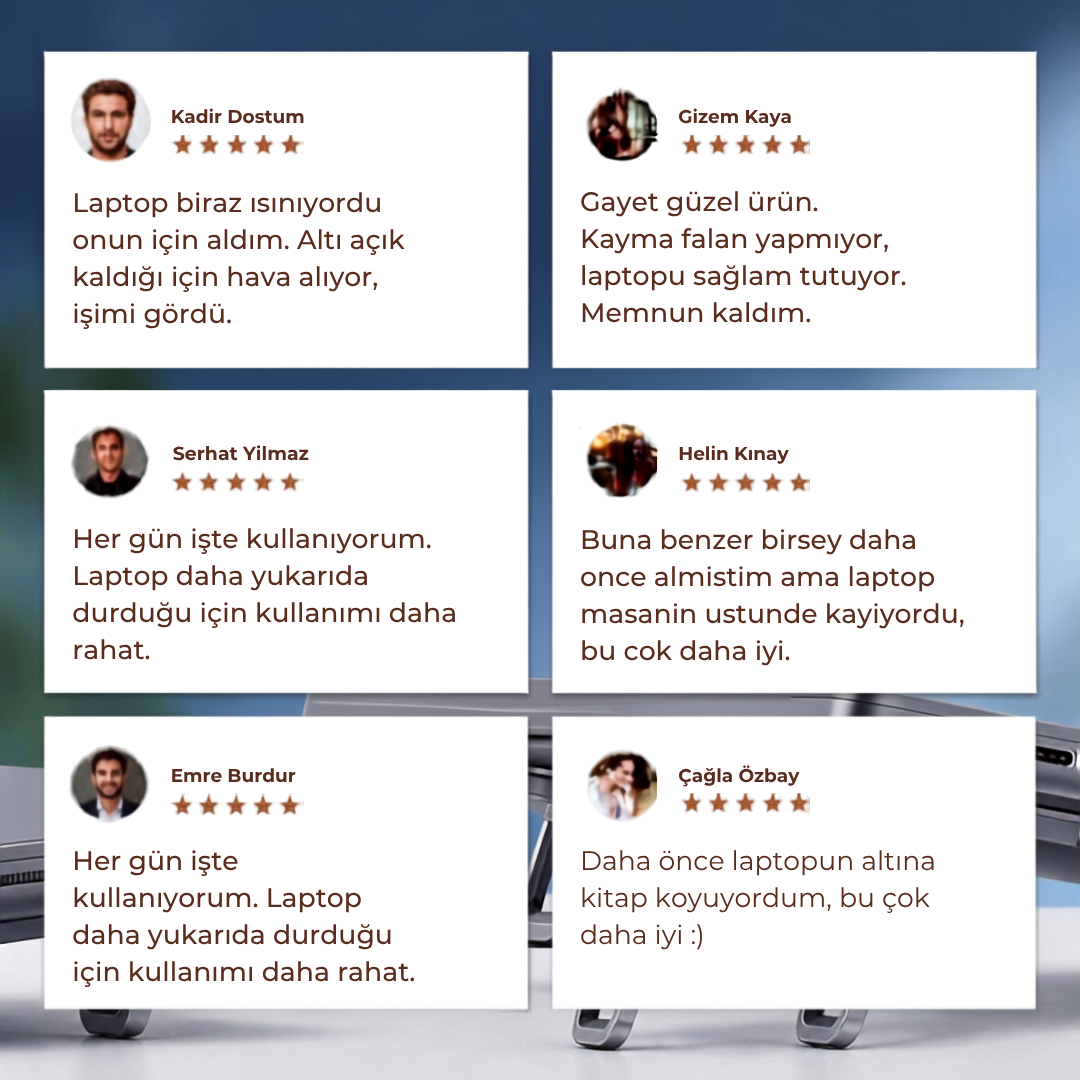 Ayarlanabilir Laptop Standı